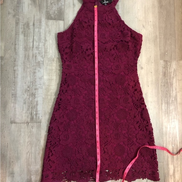 Lulus Love PoemMagenta dress size medium - Picture 12 of 16